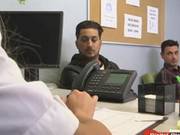 August Ames Plays With Dentist Tools With A Patient
