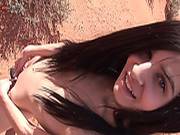 Eroberlin Zoe Rush Skinny Teen Outdoor Pissing Monument Valley Long Hair Cutie