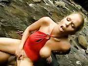 Outdoors Sex With Busty Jamie Brooks In A Creek