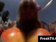 Pornstar Kayla Kupcakes Showing Her Big Tits