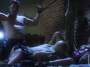Crazy Blondes Jessica Drake And Nikki Benz Dominate Huge Dude
