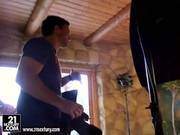 Lovely Blonde Adriana Russo Gets Her Pussy Boned Deep And Hard