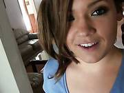Cock Sucking Teen Gets Fucked With Her Long Socks On