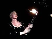 Busty Asian Masuimi Max With Blonde Hair Stars In A Thrilling Fire Dance.