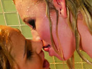 Tyler Faith And Madison Scott Give Amazing Lesbie Play In The Bathroom