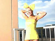 Aaliyah Love In A Skimpy Outfit Outdoors