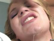 Aurora Snow Whacks Her Mouth With A Massive Black Boner She Really Loved