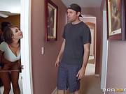Cassidy Banks Is Doing It With A Burglar, Because Her Pussy Needed A Rock Hard Dick