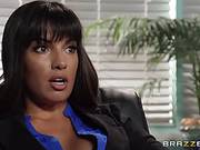 Mercedes Carrera And Her Lover Are Doing It In The Office, While No One Is Watching