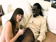 Holly Michaels Deepthroats Big Black Cock