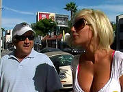 Sexy Cougars Pornstar Buys Banana Exhibits Her Assets In Close Up