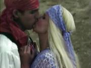 Hot Blonde Gypsy Sharon Cumms Fucked From Behind In A Field