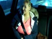 Blonde Euro Eager To Blow Her Driver For 