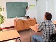 Gorgeous Teacher Is Eager To Feel Fresh, Rock Hard Cock Inside Her Soaking Wet Cunt