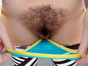 Ava Dalush Shows Off Her Hairy Pussy In Public