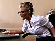 Amazing Whore Jenna Haze Seduced In The Office And Calls Her Boss For Fuck