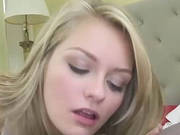 Blondie Teen Allie Is Filled With Cum Inside Her Tight Pussy By Her Sleepwalking Lover