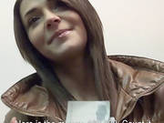 Beautiful Alexis Brill Sucks A Stiff Cock In Public In Exchange Of Cash