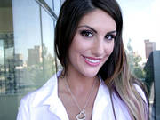 August Ames Get Her 32dd Boobs Worshiped For The Camera