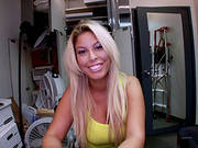 Incredible Blonde With Long Hair Getting Hammered Hardcore