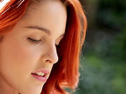 Amarna Miller Pleases Herself With Tender Fingering Outdoors