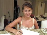 The Seducing Babe Riley Reid Is Getting Her Beautiful Downblouse View Shot