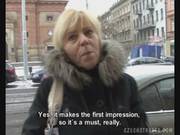 Czech Streets Jitka Tempted To Suck Cock
