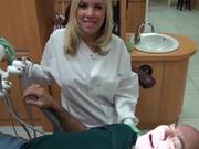Dentist Britney Beth Gives Her Patient A Prick Sucking