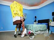  Spongebob Gets Sucked Off