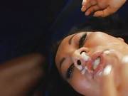 Blazing Sandra Romain Gets Drenched In Hot Jizz