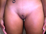 Amateur Ebony Babe Adrian Maya Has A Great Looking Cameltoe