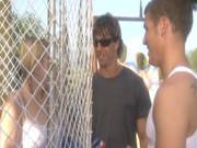 Lexi Belle Outdoor Threesome