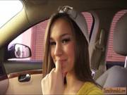 Amateur Teen Girl London Smith Gives Head And Nailed In A Car