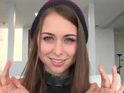Skinny Brunette Teen Slut Riley Reid Fucked By Black Cock