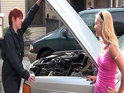 Young Lesbians Using Their Strapon