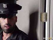 Buffed Black Officer Strip Searches Blonde Honey Aaliyah Love For Some Raunchy Interracial Sex.