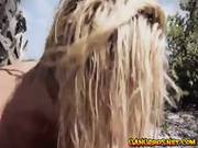 Nikki Benz Fucked By The Seashore In Her Pussy And Tits