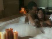 Jade Fire Intimate In The Bath Tub With Black Guy