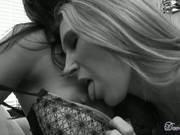 Devon Lee And Her Girlfriend Rubbing Each Other Tits