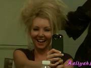 Aaliyah Love Blonde Babe Get Wild With Her Hair