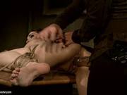 Kathia Nobili Strap On Drill A Girl On The Table