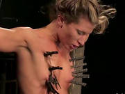 Chain Bondage And Clothespin Torture In Bondage Video