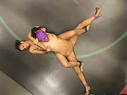 Masked Bitch Gets Her Holes Drilled By A Dominant Female Wrestler!