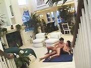 Brunette Whore Ilana Fucking Billy Glide Doggystyle In A Wonderful Mension