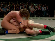 Lesbian Wrestling Union Looks For The Best Dominatrix!