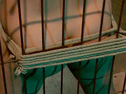 Suspended Babe Gets Charged With Some Wires