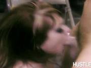 Lusty Whore Katja Kassin Eagerly Receives A Hot Pop Of Jizz In Her Slutty Mouth
